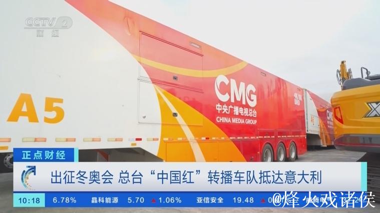 出征冬奥！总台“中国红”转播车队抵达意大利